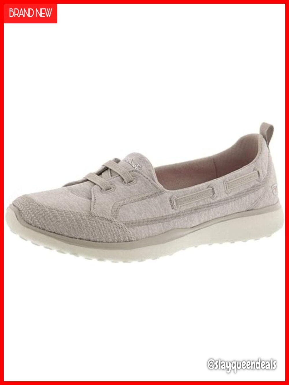 Skechers Womens Microburst Topnotch Lightweight Water Resistant Slip-On Sneakers